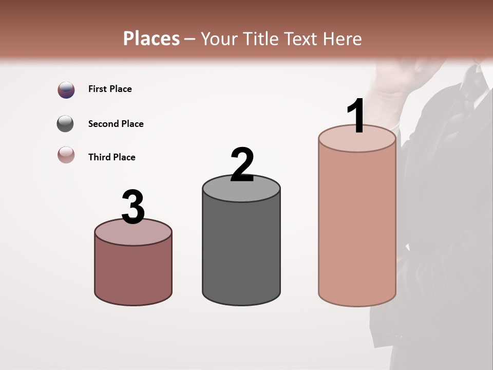 Tuxedo Hand  PowerPoint Template