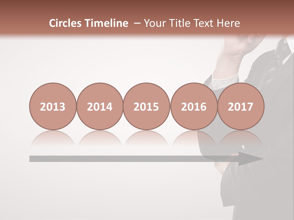 Tuxedo Hand  PowerPoint Template