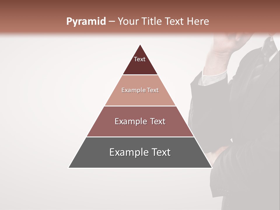 Tuxedo Hand  PowerPoint Template