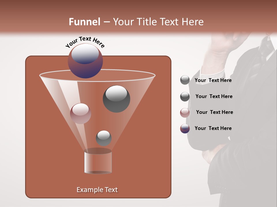 Tuxedo Hand  PowerPoint Template