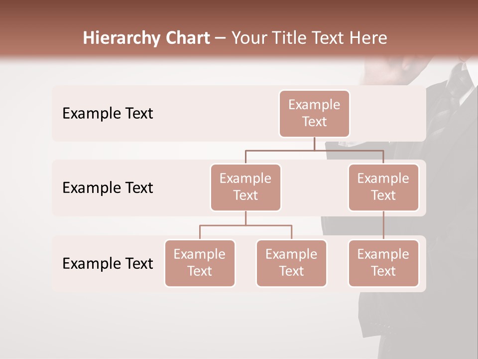Tuxedo Hand  PowerPoint Template