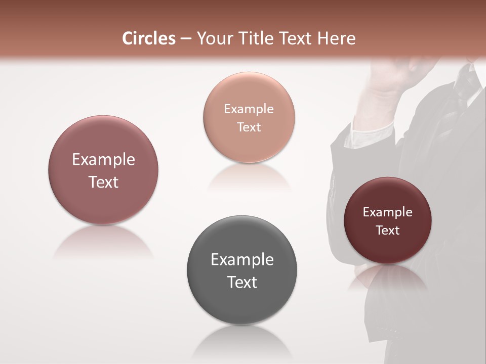 Tuxedo Hand  PowerPoint Template