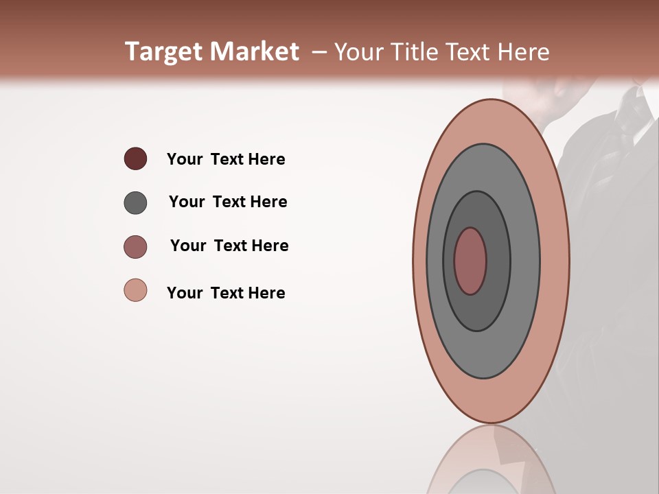 Tuxedo Hand  PowerPoint Template