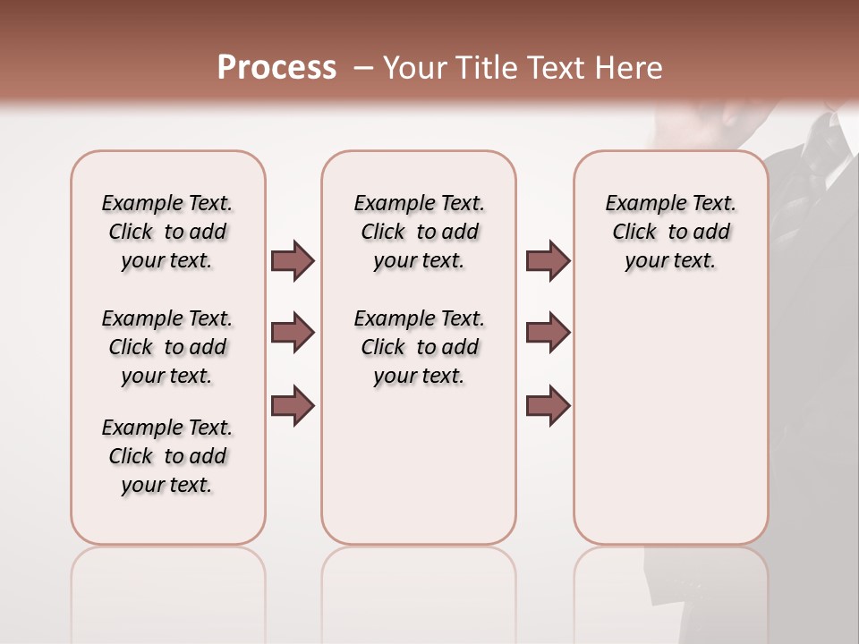 Tuxedo Hand  PowerPoint Template