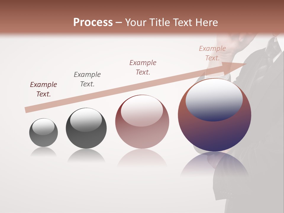 Tuxedo Hand  PowerPoint Template