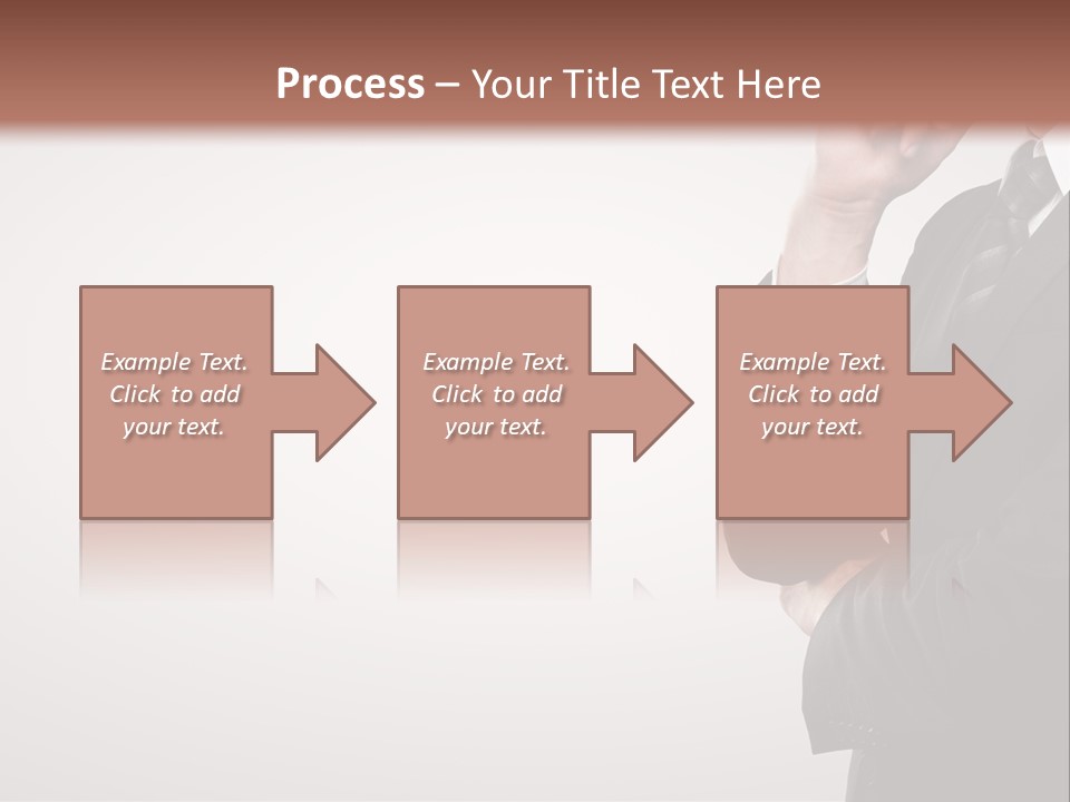 Tuxedo Hand  PowerPoint Template