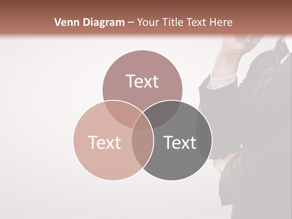 Tuxedo Hand  PowerPoint Template