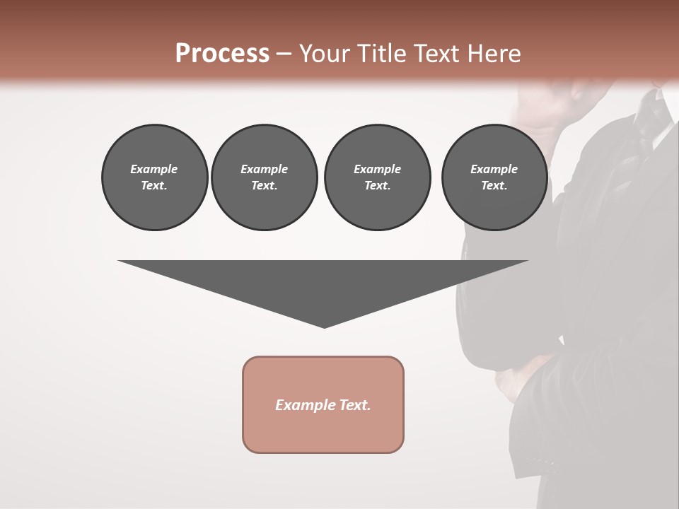 Tuxedo Hand  PowerPoint Template