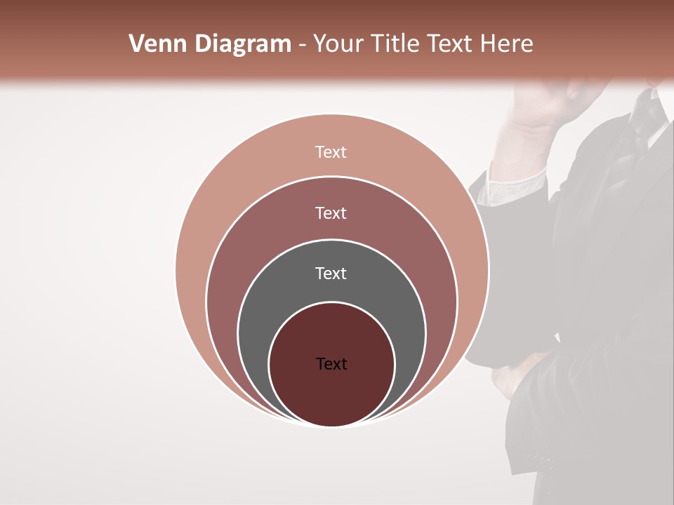 Tuxedo Hand  PowerPoint Template