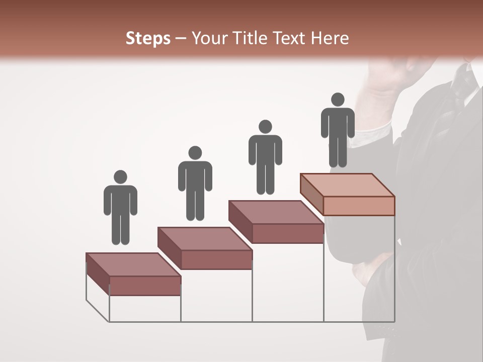 Tuxedo Hand  PowerPoint Template