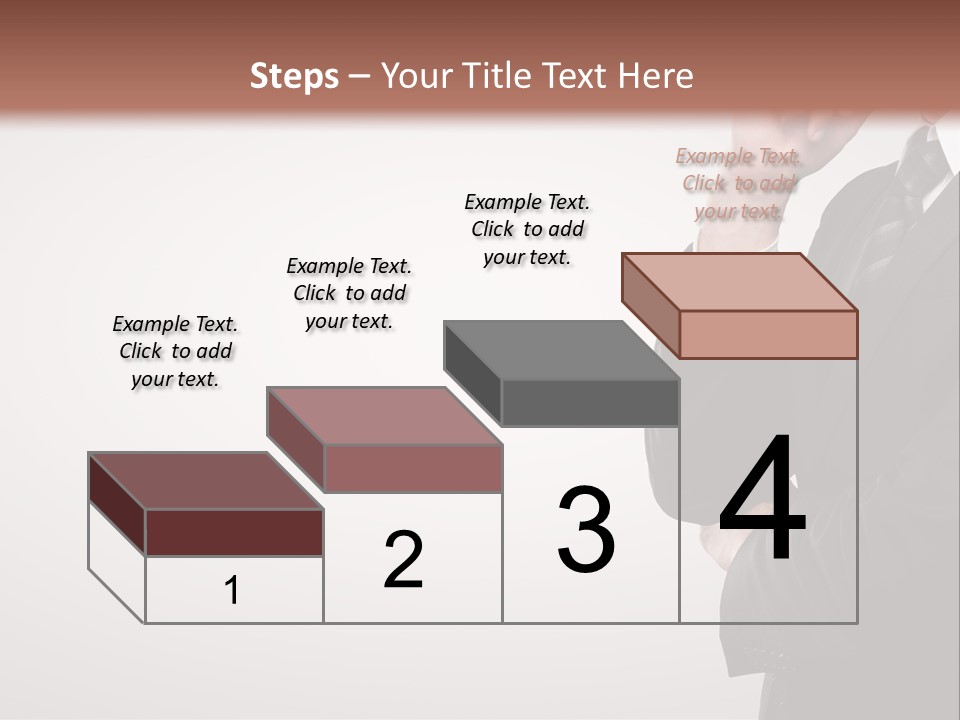 Tuxedo Hand  PowerPoint Template