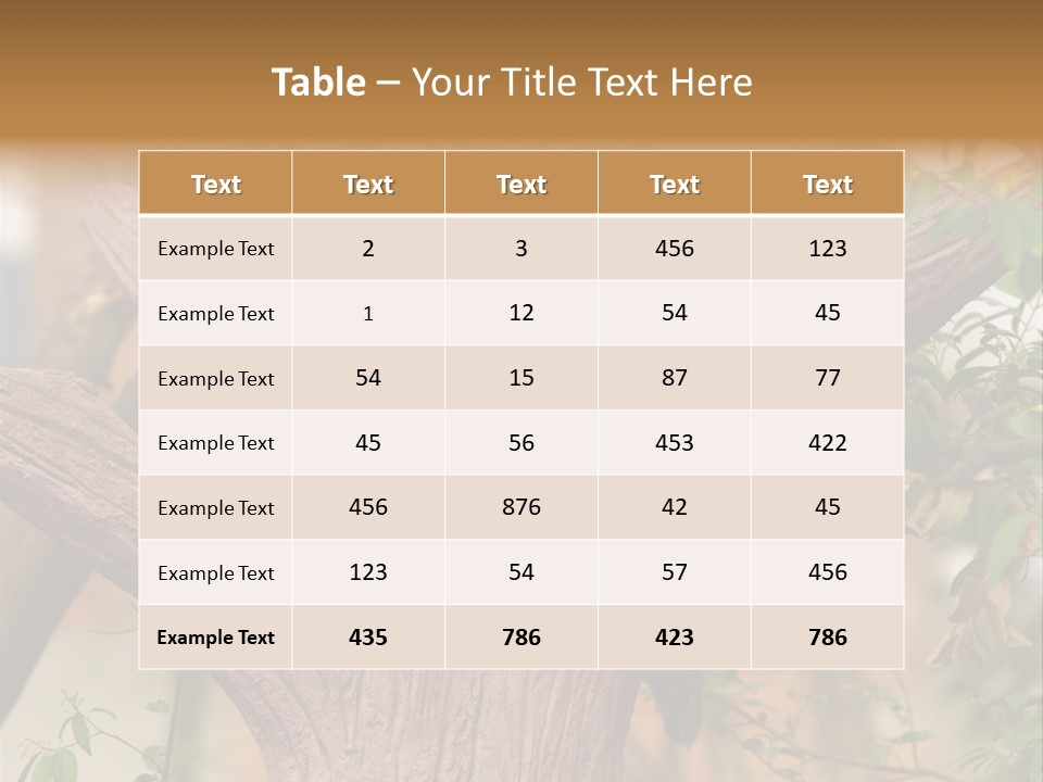 Reserve Panda Species PowerPoint Template
