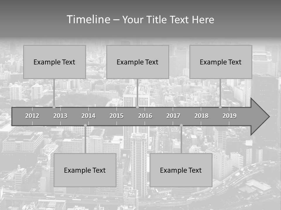 District Type Cloud PowerPoint Template