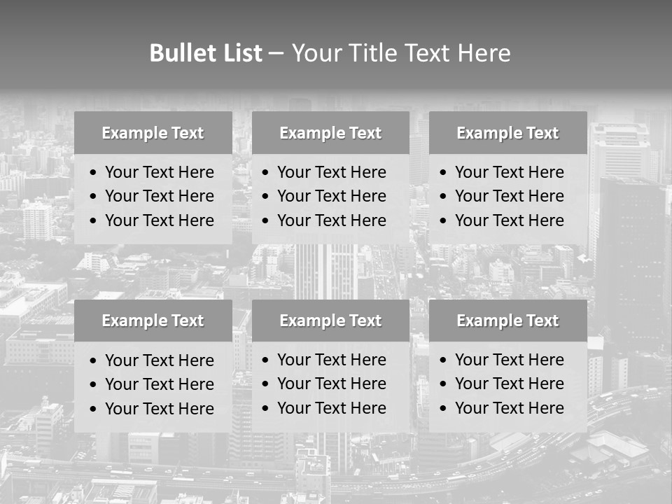 District Type Cloud PowerPoint Template