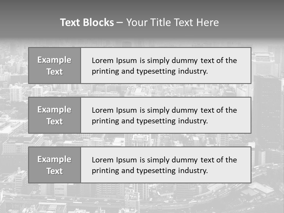 District Type Cloud PowerPoint Template
