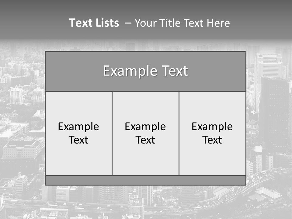 District Type Cloud PowerPoint Template
