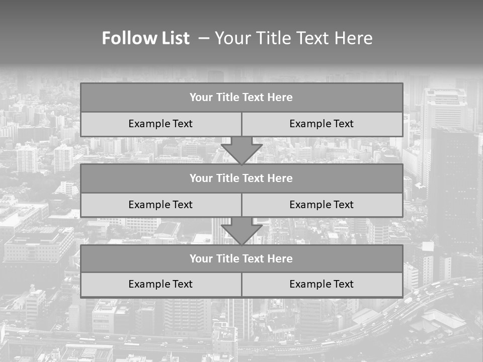 District Type Cloud PowerPoint Template