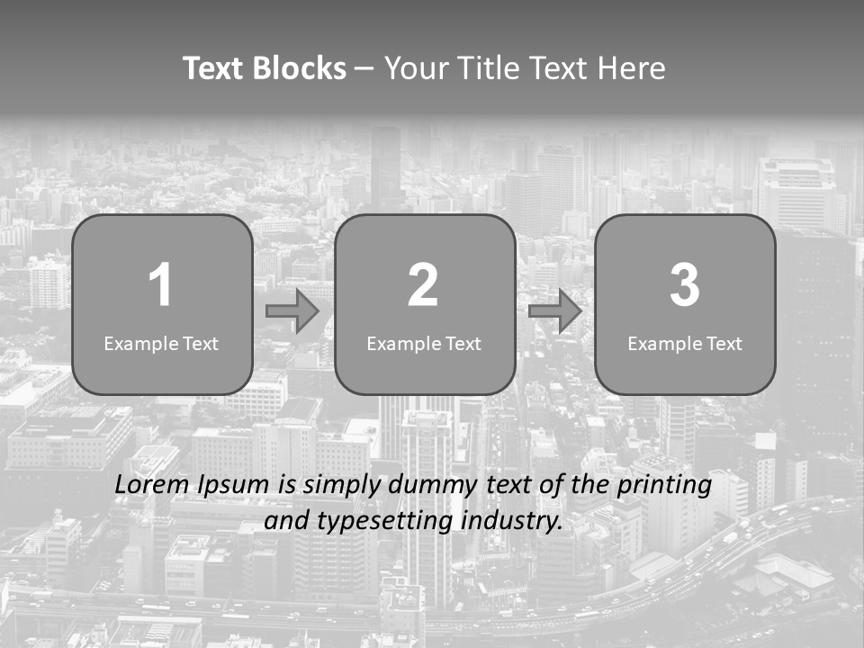 District Type Cloud PowerPoint Template