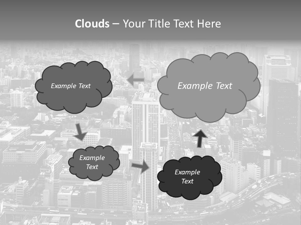 District Type Cloud PowerPoint Template
