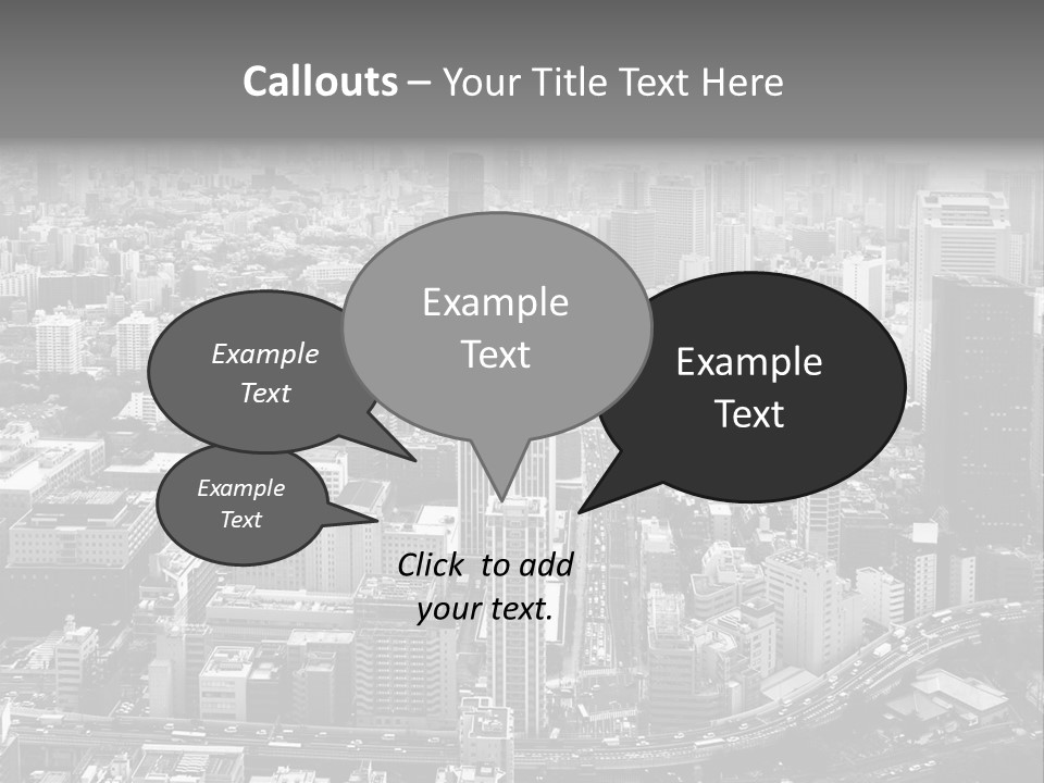 District Type Cloud PowerPoint Template