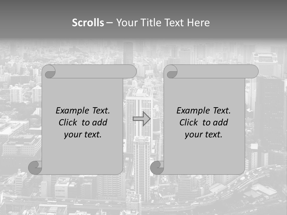 District Type Cloud PowerPoint Template