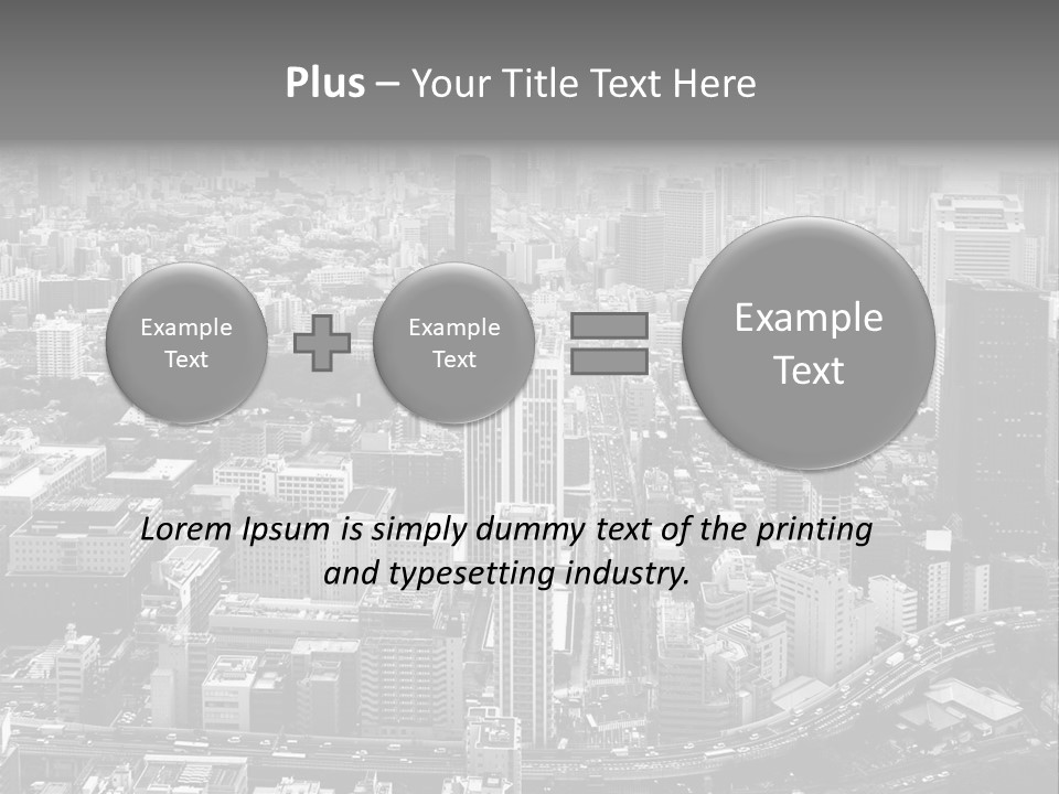District Type Cloud PowerPoint Template