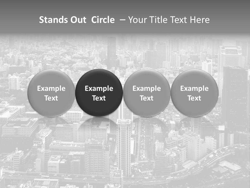 District Type Cloud PowerPoint Template