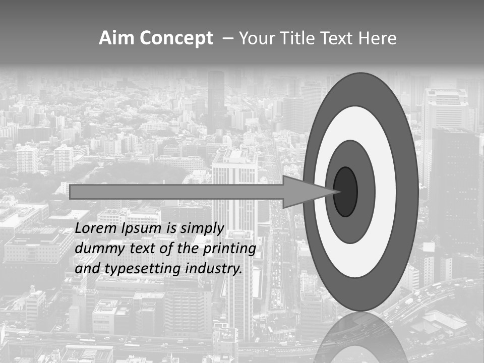 District Type Cloud PowerPoint Template