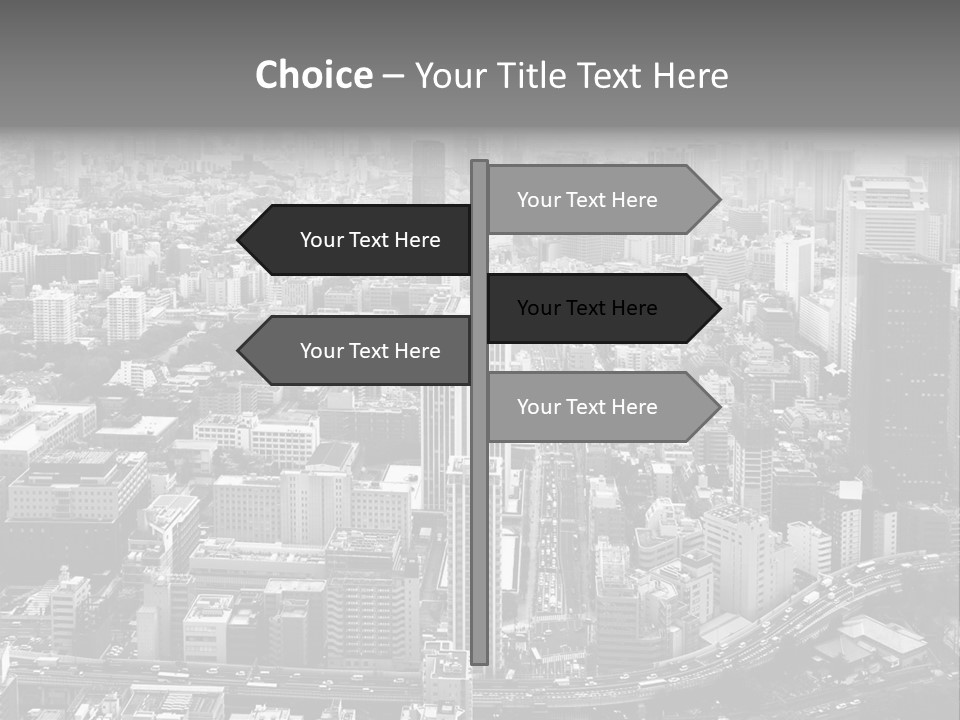 District Type Cloud PowerPoint Template