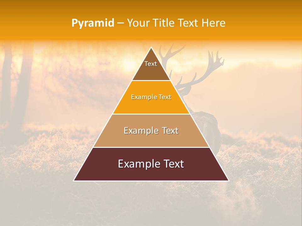 Antler Evening Sun Purple PowerPoint Template