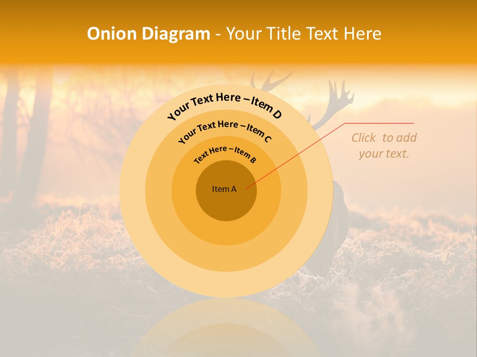 Antler Evening Sun Purple PowerPoint Template