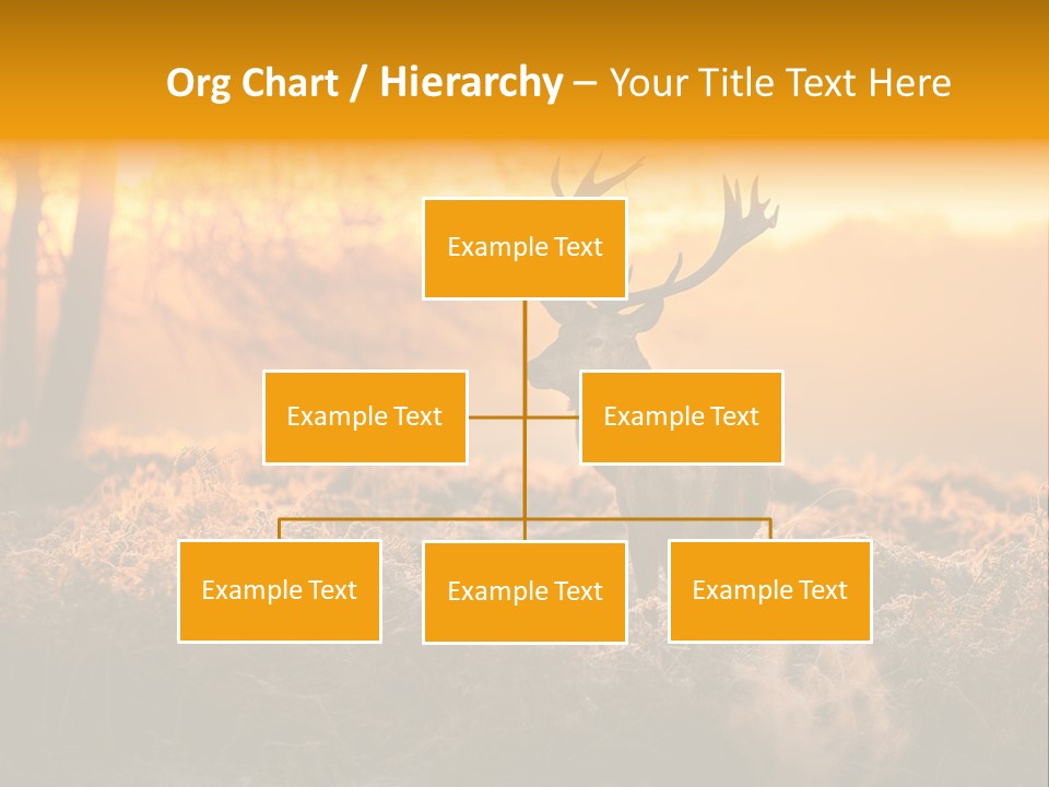 Antler Evening Sun Purple PowerPoint Template