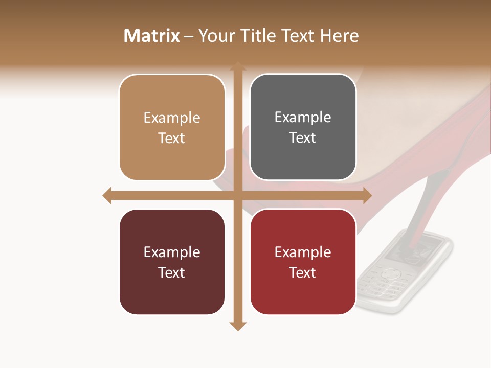 Communication Isolated On White Damaged PowerPoint Template
