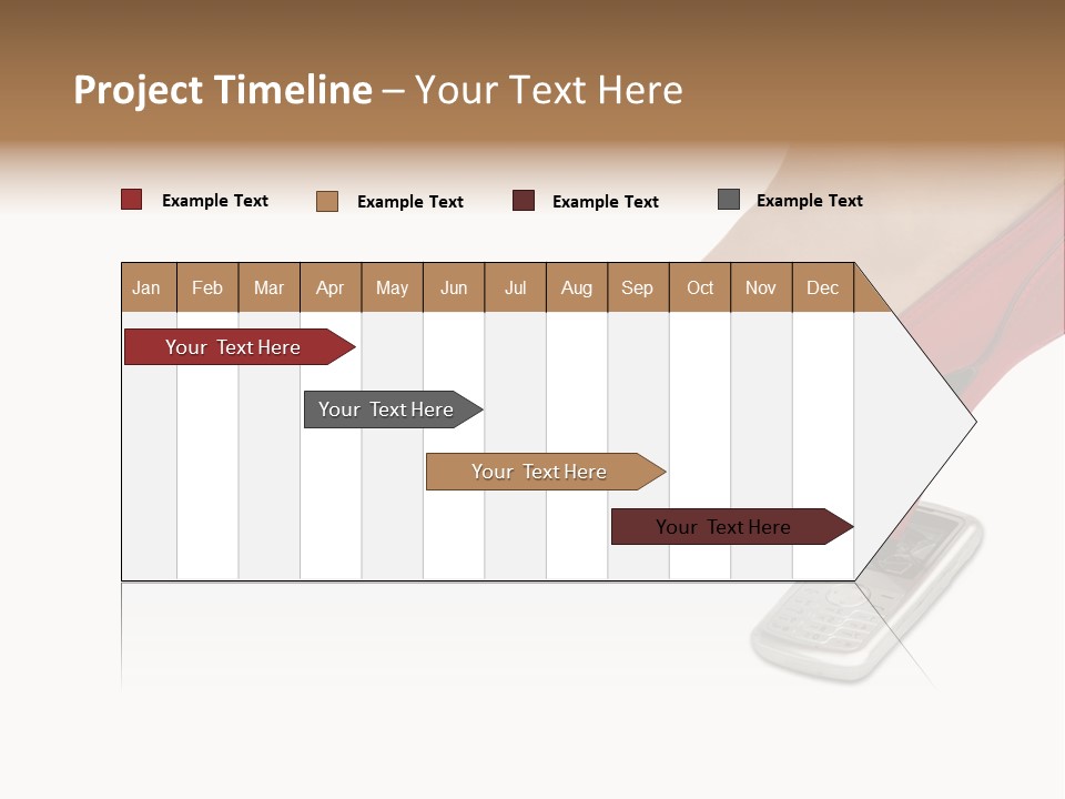 Communication Isolated On White Damaged PowerPoint Template