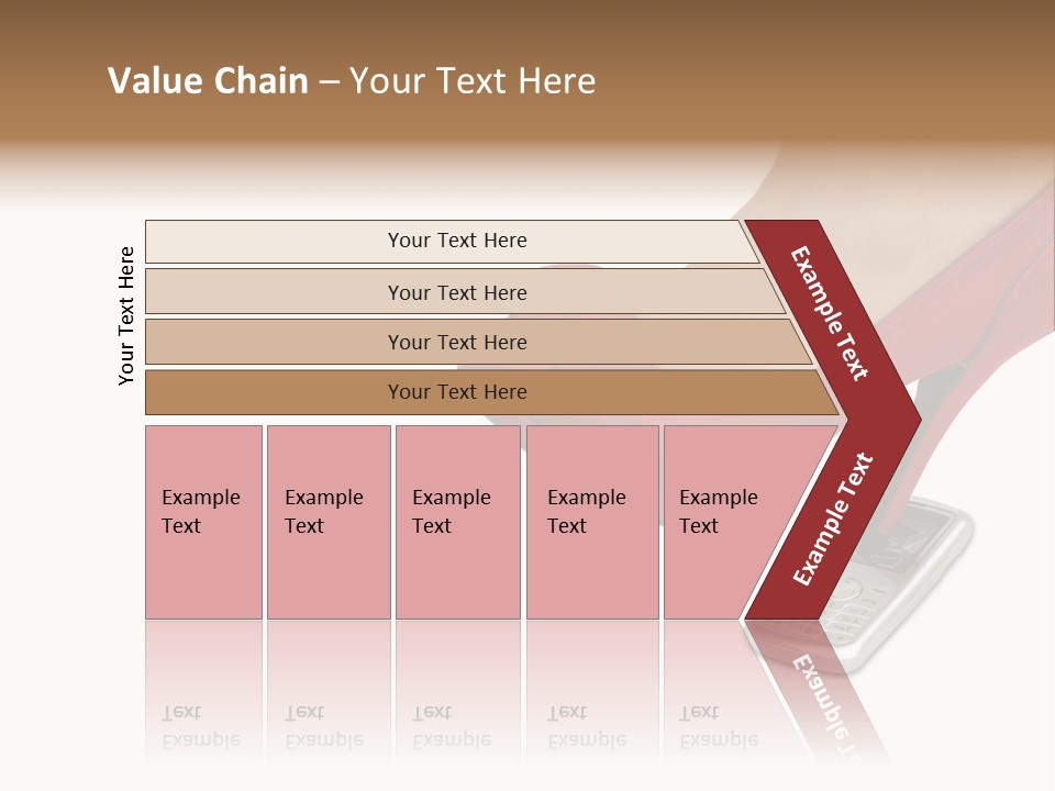 Communication Isolated On White Damaged PowerPoint Template