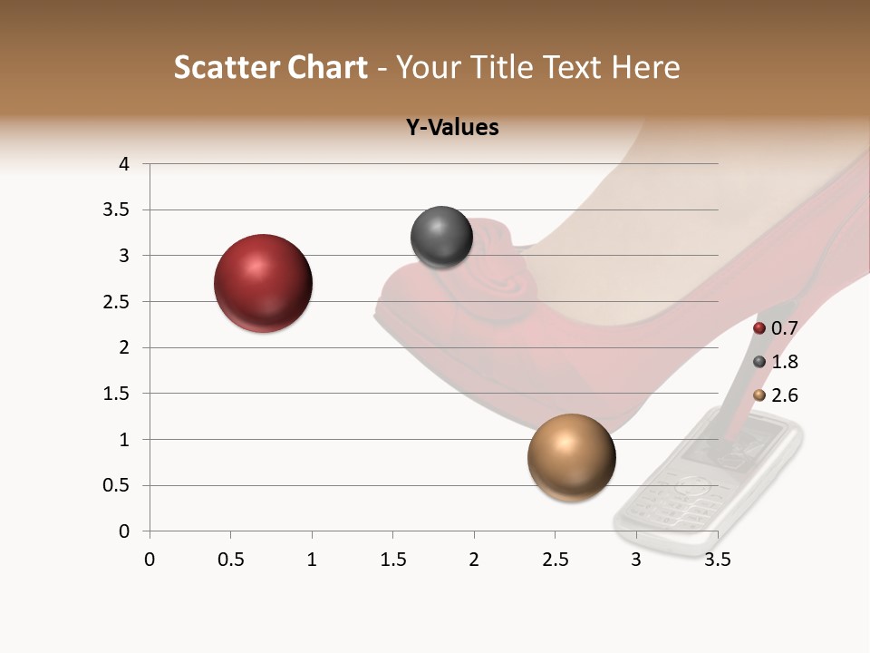 Communication Isolated On White Damaged PowerPoint Template