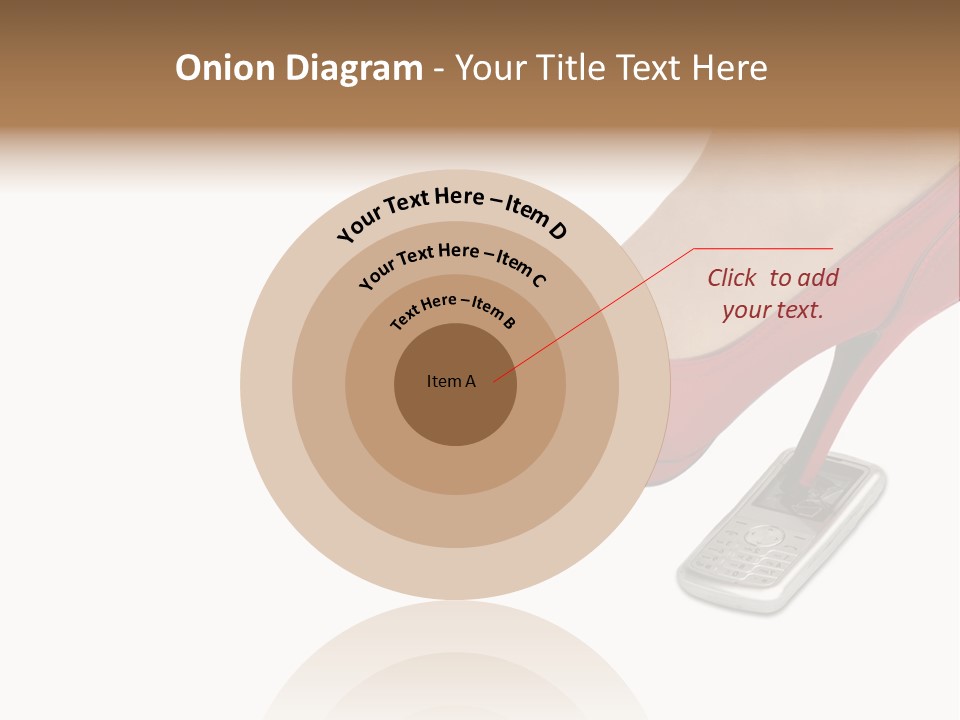 Communication Isolated On White Damaged PowerPoint Template