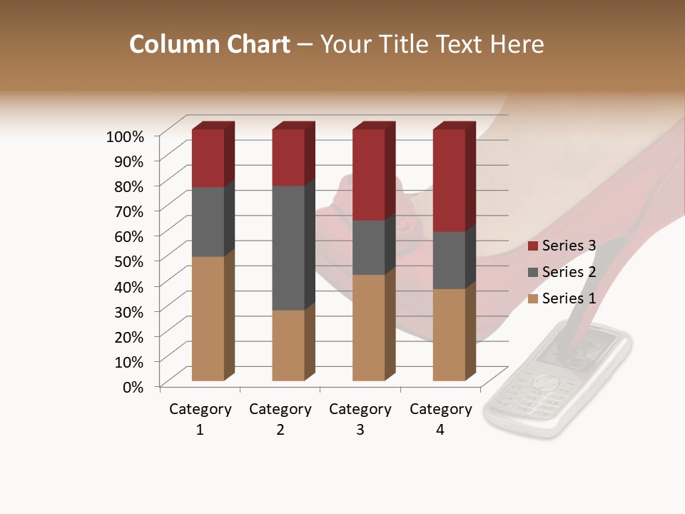Communication Isolated On White Damaged PowerPoint Template