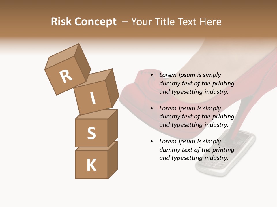 Communication Isolated On White Damaged PowerPoint Template