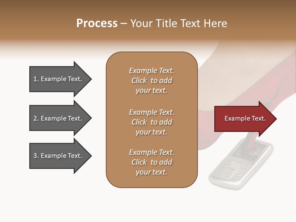 Communication Isolated On White Damaged PowerPoint Template