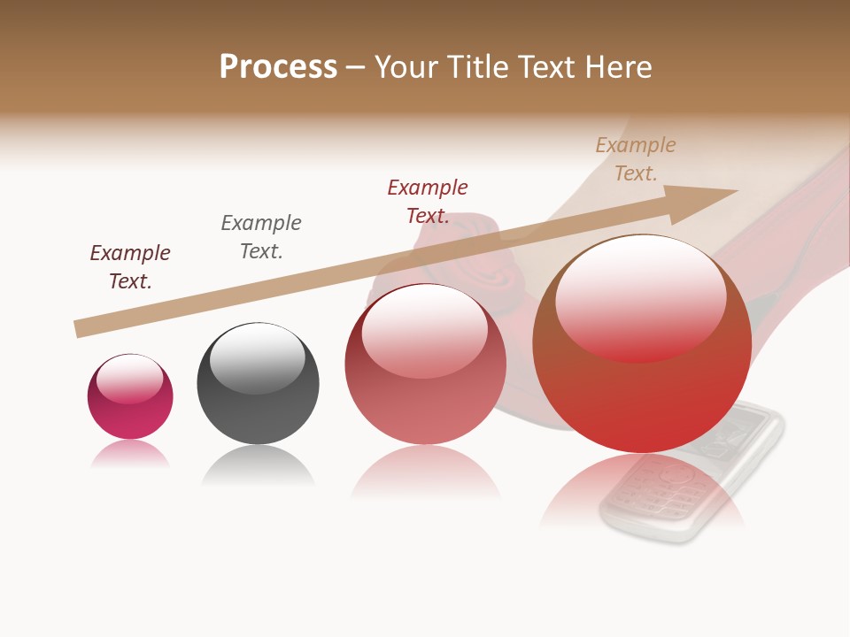 Communication Isolated On White Damaged PowerPoint Template