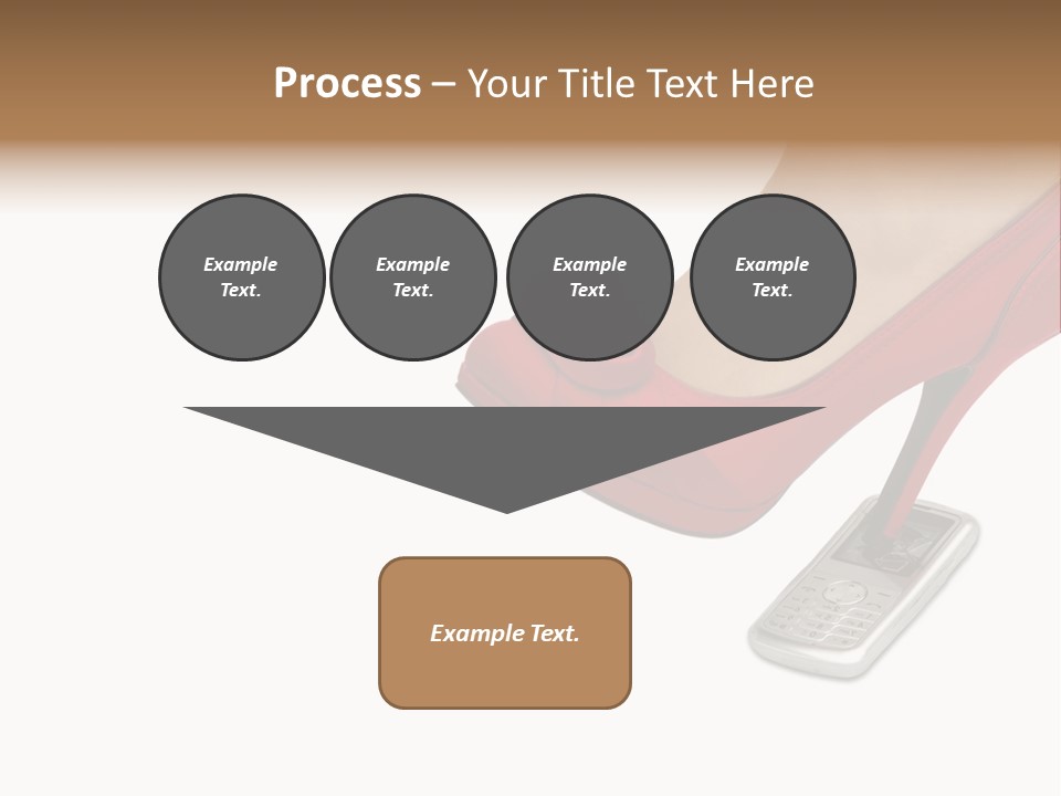 Communication Isolated On White Damaged PowerPoint Template