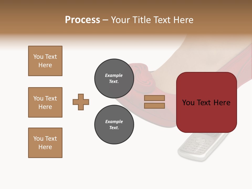 Communication Isolated On White Damaged PowerPoint Template