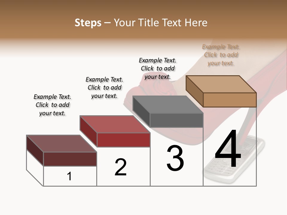 Communication Isolated On White Damaged PowerPoint Template