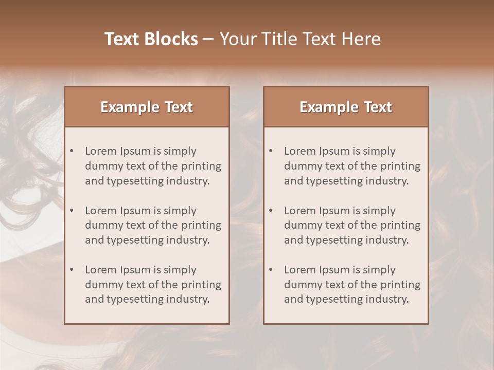 Cute Eyes Attractive PowerPoint Template