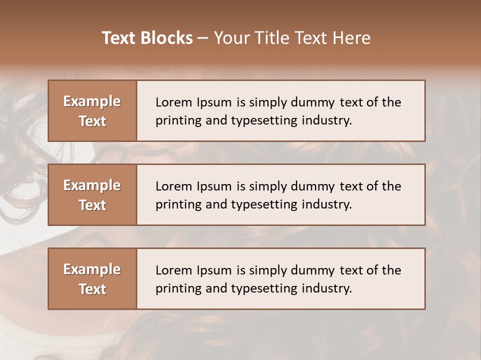 Cute Eyes Attractive PowerPoint Template