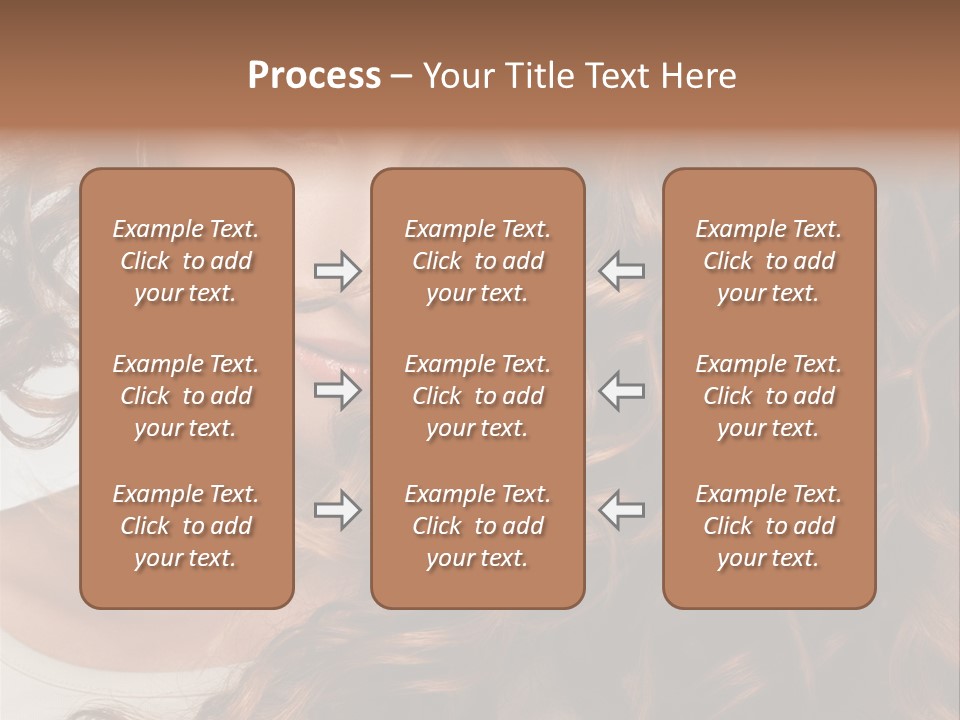 Cute Eyes Attractive PowerPoint Template