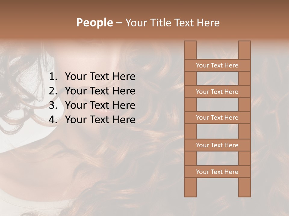 Cute Eyes Attractive PowerPoint Template