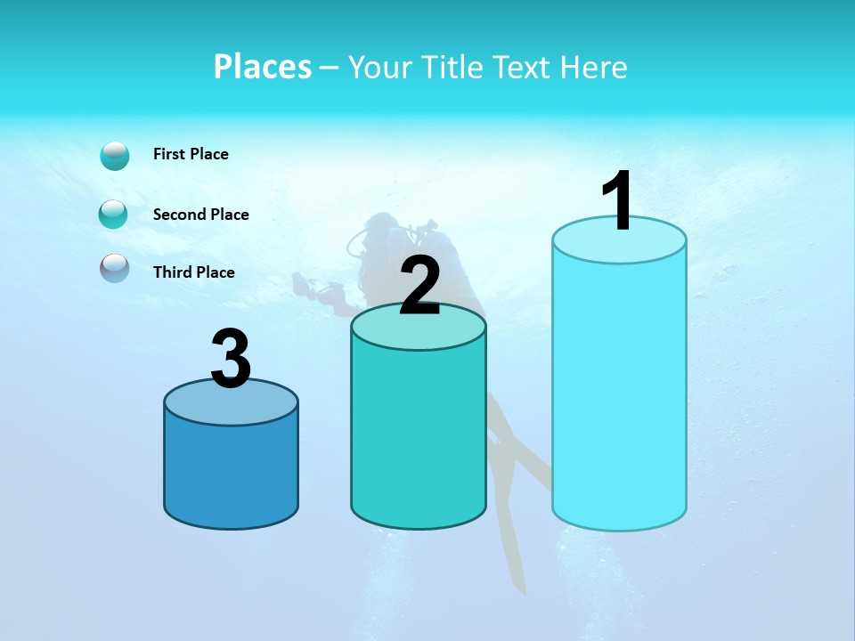 Tropical Salt Freedom PowerPoint Template