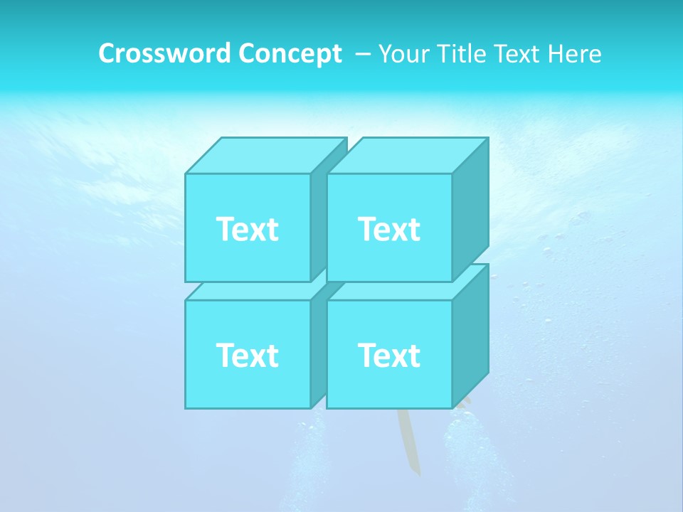 Tropical Salt Freedom PowerPoint Template